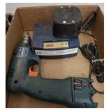 LINCOLN BATTERY, BLACK AND DECKER DRILL