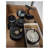 VINTAGE REELS AND FLY REELS