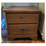 OAK TONE CAROLINA FURNITURE NIGHT STAND