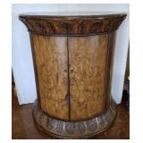 DEMILUNE FOYER CABINET