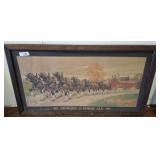 GENESEE 12 HORSE ALE AD  41X23