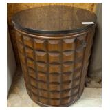 MARBLE TOP END TABLE BAR