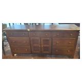 7 DRAWER 2 DOOR DRESSER