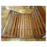 PARTIAL FOLDING WOODEN BED FRAME