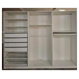 3 PC SHELVING UNITS EACH SECTION 40X24X94