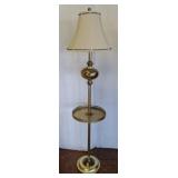 BRASS TABLE LAMP 56IN