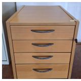 MODERN 4 DRAWER DESK TOP LOCKING ORGANIZER