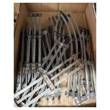 TRAY MODEL TRAIN TRACKS, SOME MARKED LIONEL