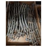 TRAY MODEL TRAIN TRACKS, SOME MARKED LIONEL
