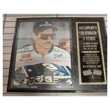 DALE EARNHARDT PICTURE 76 VICTORIES PLAQUE