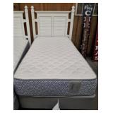 SINGLE LOUVERED BED WITH PARK PLACE SINCLAIR