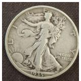 1935 WALKING LIBERTY SILVER HALF DOLLAR
