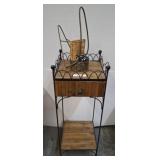 SPLIT BAMBOO ACCENT TABLE