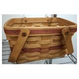 2 PC MATCHING LONGABERGER BASKETS