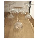 5 PC PRESSED STEMWARE