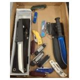 GROUP FOLDING AND FIXED BLADE KNIVES