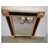 GOLD FRAMED DECORATIVE MIRROR14X20