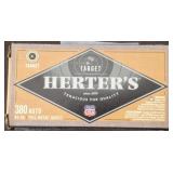HERTERS 380 ACP 50 ROUNDS