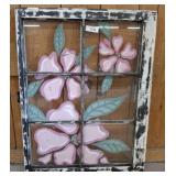 DECORATIVE PAINTED WINDOW SASH