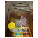 GOLDFISH BOWL AND ACCESSORIES