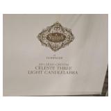 SHANNON CRYSTAL 3 LIGHT CANDELABRA