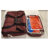 PORTABLE CASSEROLE DISH IN BAG