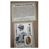 CAL RIPKEN THUMB PRESS W/ COA