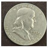 1961 D FRANKLIN SILVER HALF DOLLAR