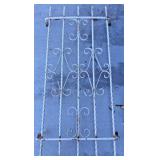 WROUGHT IRON WINDOW COVER 26X55