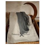 WICKER TRAY, GAZING BALLS, MISC