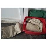 OUTDOOR FURNITURE COVERS IN TOTE
