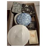 GROUP MUGS, ORIENTAL PLATES, MISC