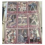 SCORE MLB CARDS IN ALBUM