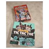 MARVEL UNO AND ALL STAR GAMES