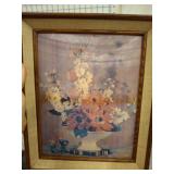 OAK FRAMED HOLOGRAPHIC STILL PRINT,