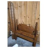 ANTIQUE SINGLE ROPE BED