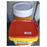 BUCKETS AND WEED PREVENTER