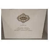 SHANNON CRYSTAL 3 LIGHT CANDELABRA