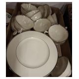 LENOX SALAD PLATES, CUPS