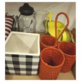 TEA CANDLE HOLDER, UTENSIL HOLDER, MISC