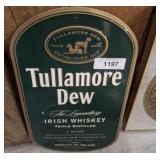 TULLAMORE DEW IRISH WHISKEY SIGN