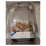 GROUP OF FULL SIZED ALUMINUM PANS, MISC
