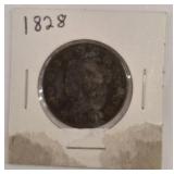 1828 LARGE CENT