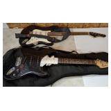 FENDER SQUIER STRAT AND AUTOGRAPH PROS GUITAR