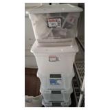 GROUP OF STERILITE TOTES