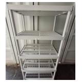PLASTIC SHELVING UNIT 36X24X72