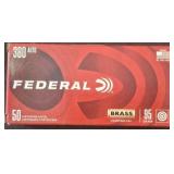 FEDERAL BRASS 380 ACP 50 ROUNDS