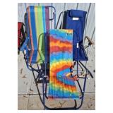 3 PC SAND CHAIRS