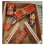 PLASTIC FIRE TRUCKS