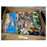 BOX OF BUILDING BLOCKS, MOST MARKED LEGO